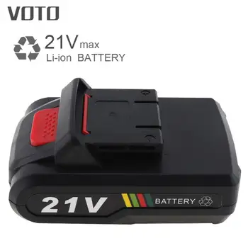 

VOTO Universal 21V Max 5 x 2000mAh Li-ion Rechargeable Battery with Flat Push Type for Electric Drill / Electric Screw Driver