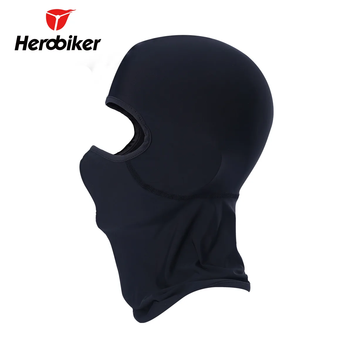 Маска для лица HEROBIKER мотоциклетная унисекс черная Лыжная маска Балаклава