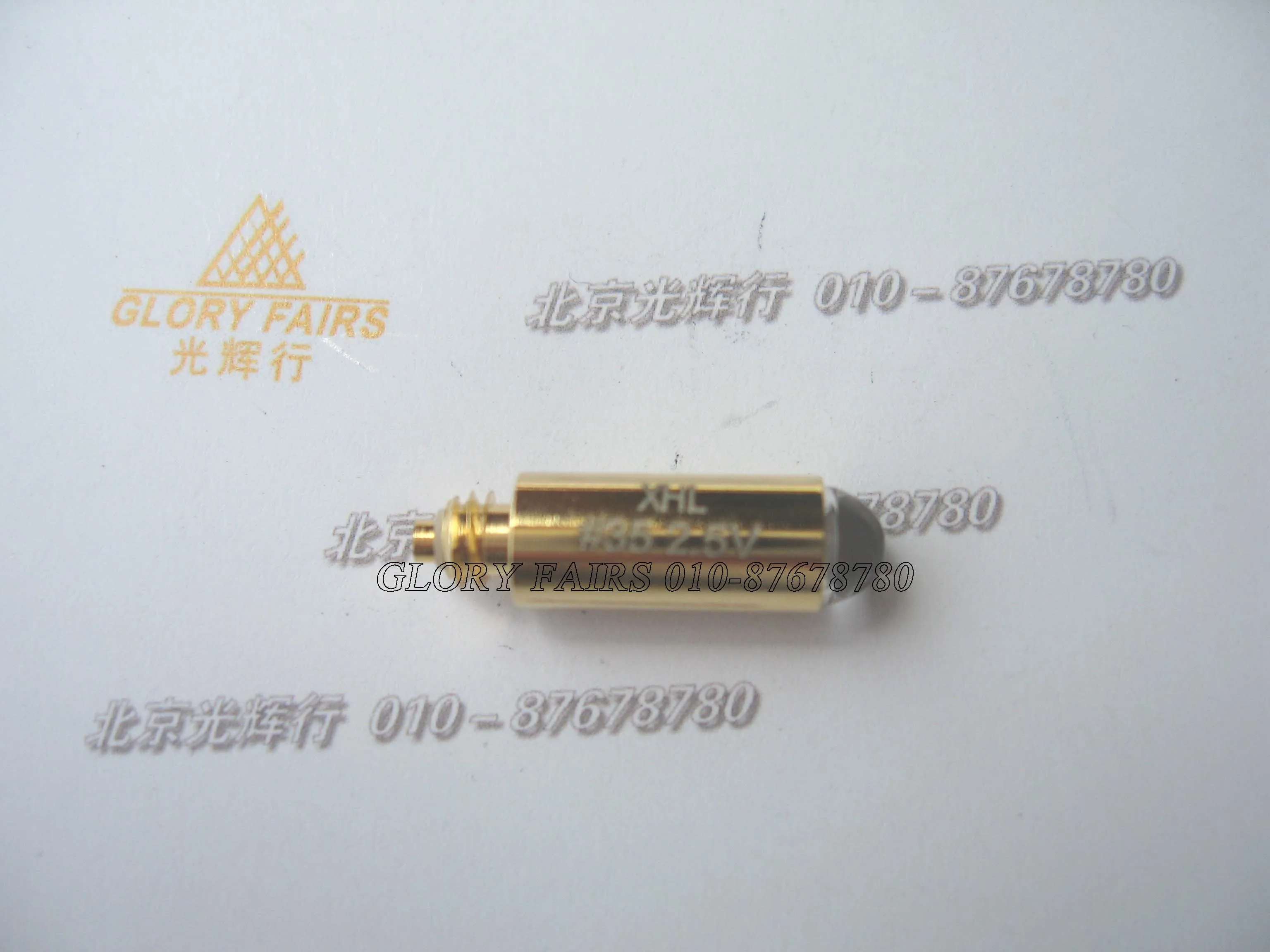 

2pcs,Xenon halogen lamp for,Heine XHL #035 2.5V,fiber optic laryngoscope Beta 200 Vet,035 bulb X-001.88.035