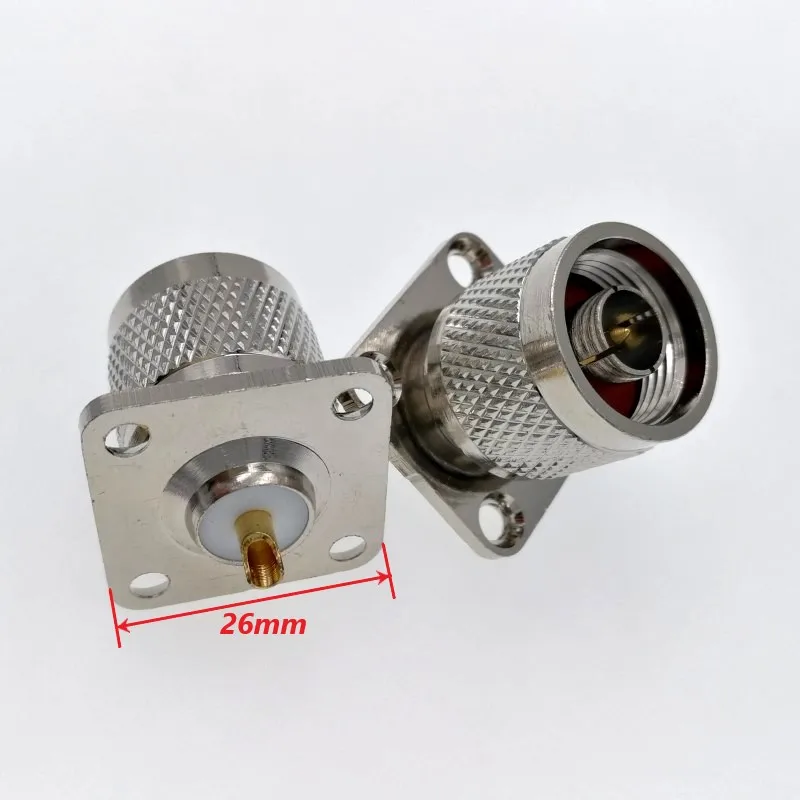 10pcs N Male Panel Mount RF Connector With Solder Cupin Connectors