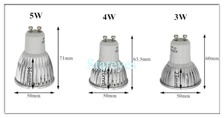 1 шт с регулируемой яркостью 3/4/5 Вт GU10 E14 GU5.3 E27 B22 MR16 Светодиодный точечный светильник потолочный светодиодный светильник светодиодный падение Светильник лампы светодиодный светильник Инж