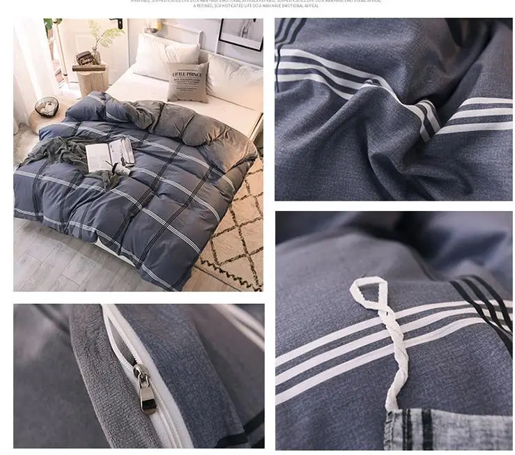 

Quality Cotton+flannel Multifunction AB Both Sides Warm Winter Duvet Cover sleeping Bags King Size Duvet Cover Free Shipping