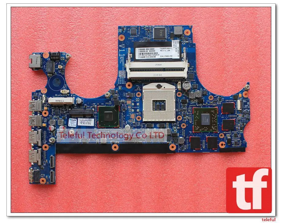 Free shipping Motherboard 689999 001 for HP 17 3000 series Laptop HM76