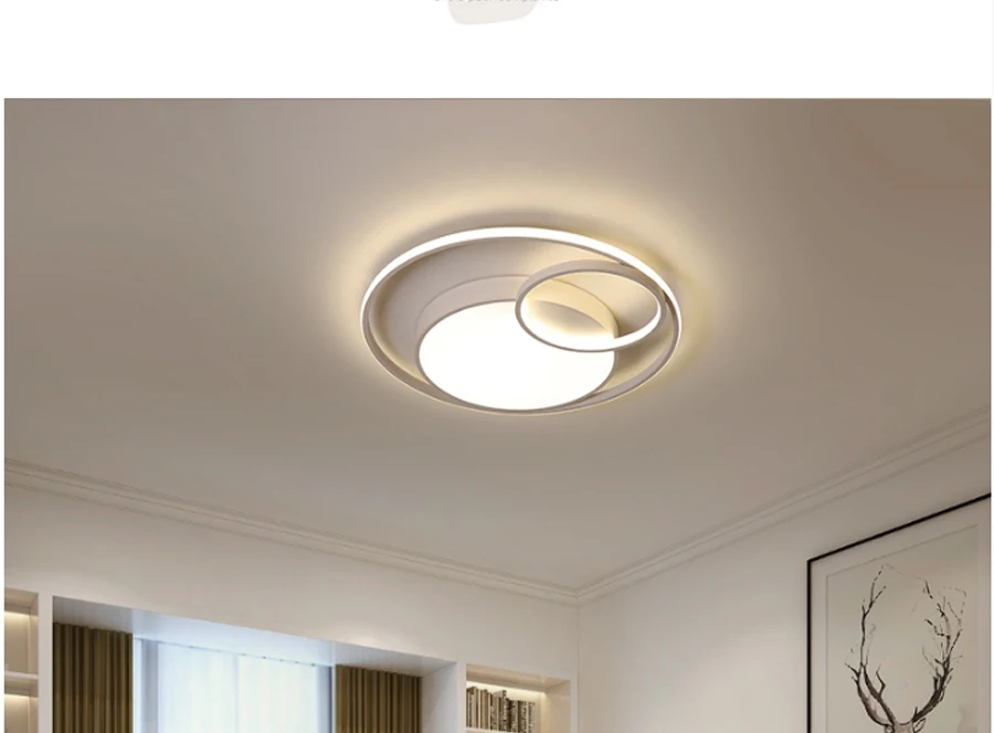 简约现代led吸顶灯房间灯北欧灯具主卧室灯-2019新款客厅灯-tmall_04