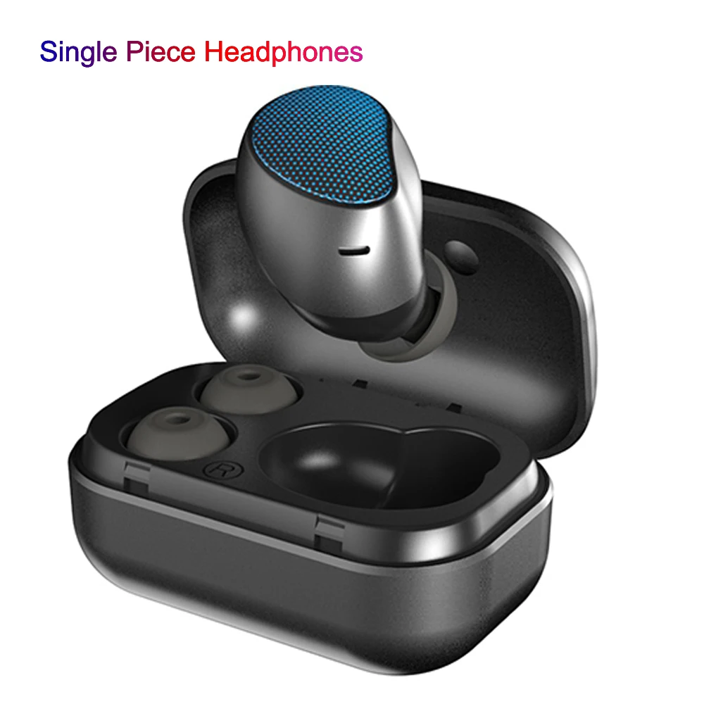 

T10 TWS Single Piece Business Mini Bluetooth Earphones True Wireless Waterproof Earphone Touch Control Earbud Headset For Phone