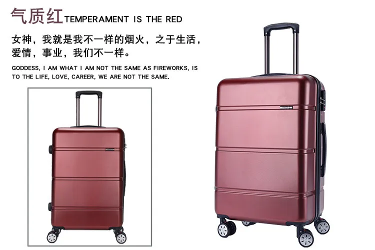 Casual Travel Trolley Luggage Men Women Aluminum Frame Alloy Business Rolling Luggage Airplane Suitcase Spinner Wheels Trunk (6)