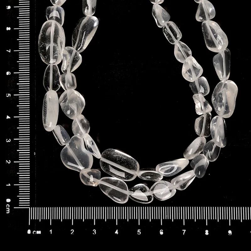 Fashion 8-15mm Crystal Beads Approx 35pcs Natural Stone Beads Chip Beads 38cm/str For Jewelry Making Bracelet Necklace DIY