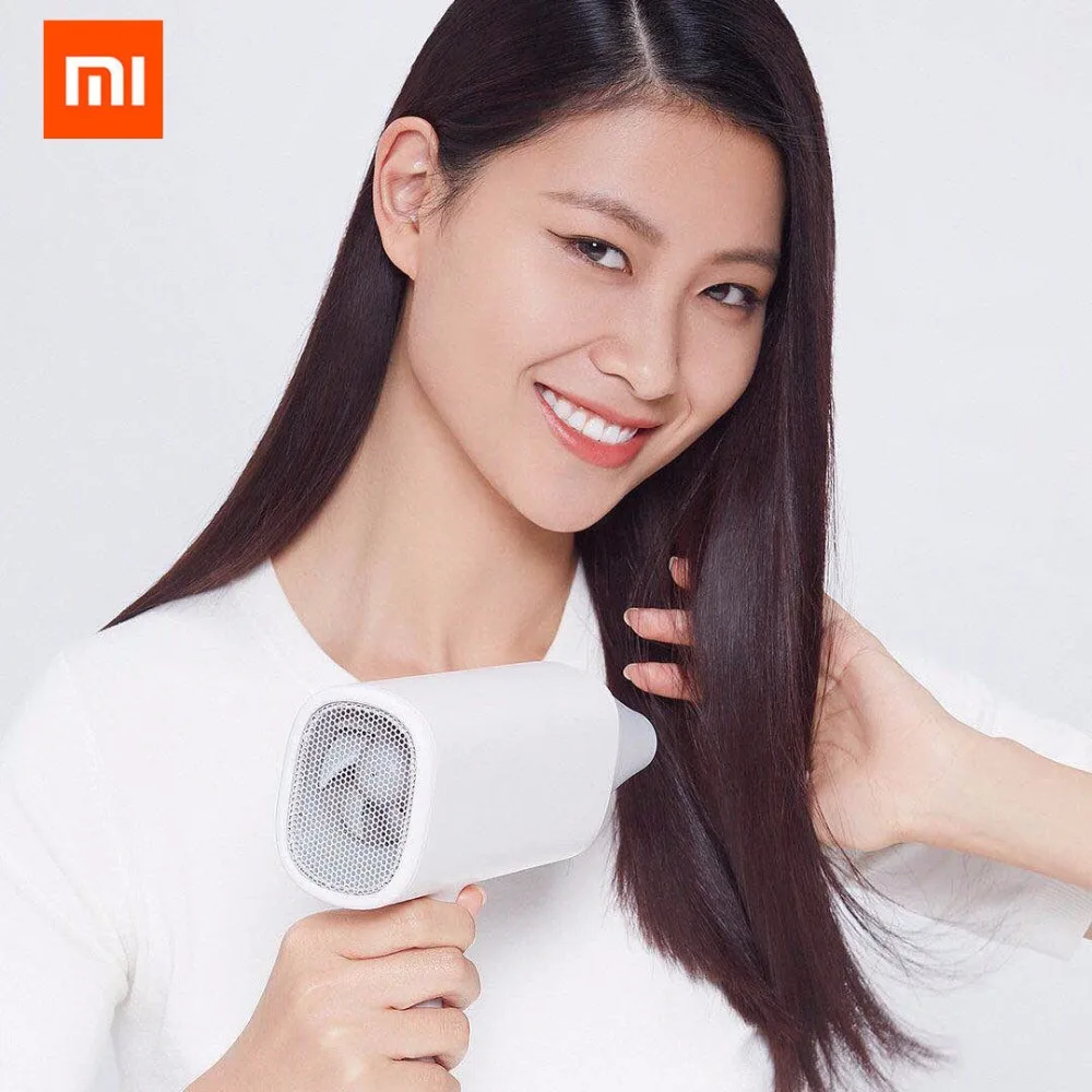  Original xiaomi Mijia smate hair drier 1600W Strong Wind Fast Hair Drier protecting hair Magnetic h