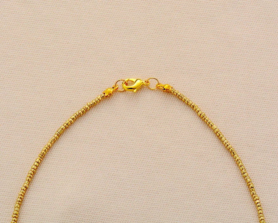 Women Chokers Necklaces Turquoises Seed Beads Short Necklace New Fashion Statement Necklaces Girl Mom Gifts Jewelry - Image 4