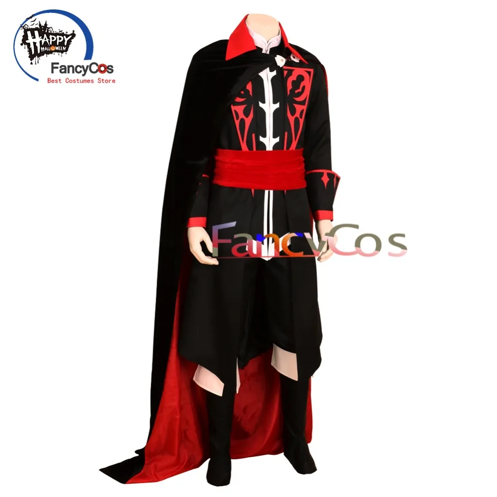 FancyCos кастлевания Косплей Дракула Влад Цепеш ТВ версия Хэллоуин костюм вампира Высокое качество Роскошный индивидуальный заказ