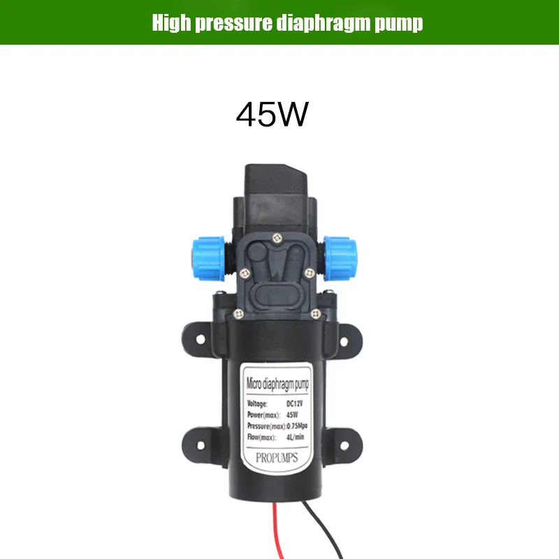 45 Вт 100 автоматическое устройство орошения для полива и орошения комплект насос высокого давления для полива сада 12V электрический и пневматический насос микронасос Системы