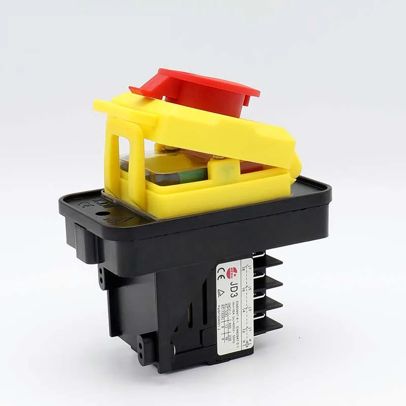 KEDU JD3 230/400V 16/12A электромагнитный переключатель ВКЛ./ВЫКЛ. Аварийная остановка