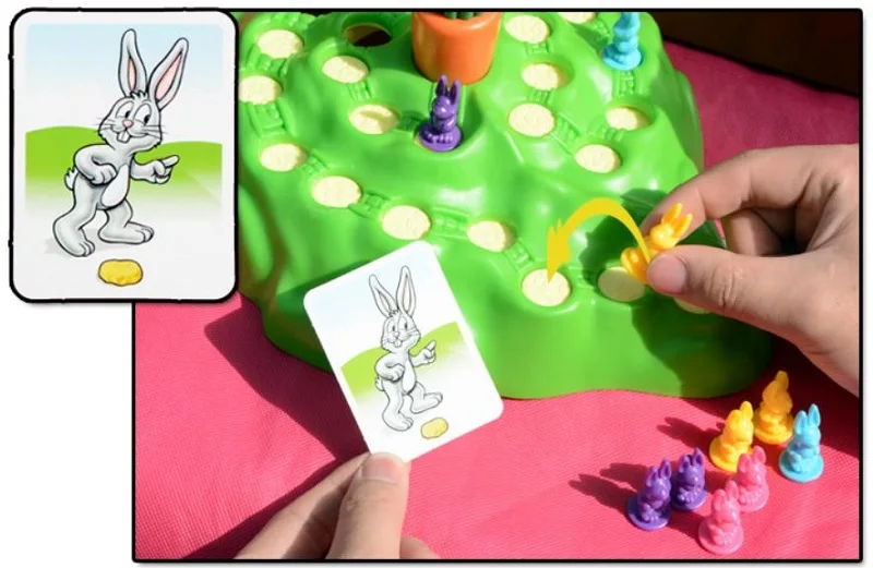 Кролик Кросс Кантри конкурс детская игра-головоломка для родителей интеллект семейная настольная игра Вечерние игры