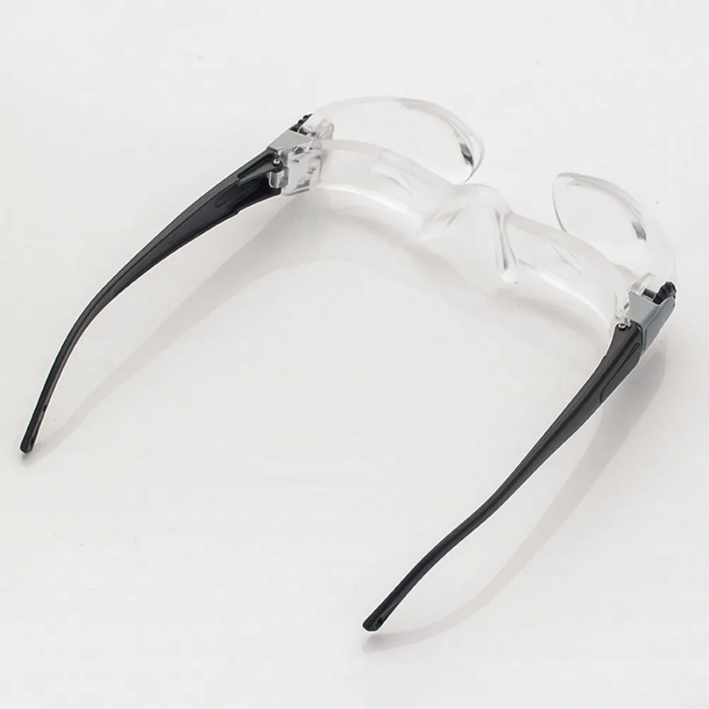 Glasses magnifier 2.1X Reading glasses Bracket TV Glasses Magnifying Loupe Old people Reading glasses Eyewear Presbyopic Magnifi