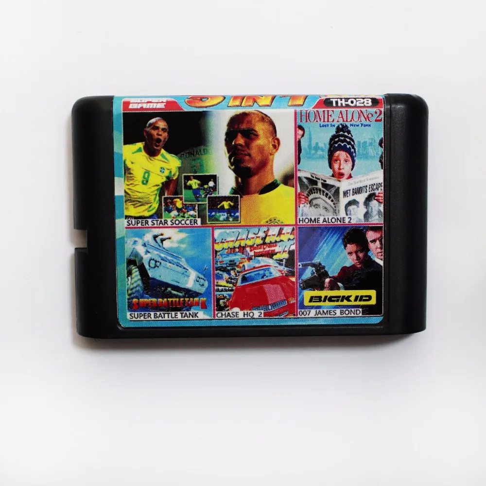 Картридж Sega MD Multi Game для 16 битного Mega Drive / Genesis TH028|sega md game card|sega gamesmd |