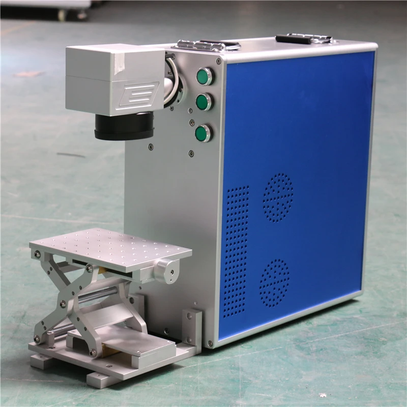 Free shipping 30W Raycus portable optical fiber co2 laser marking