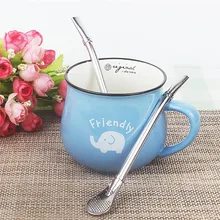 Соломка из нержавеющей стали фильтр питьевой Yerba mate Bombilla ложка чайные инструменты