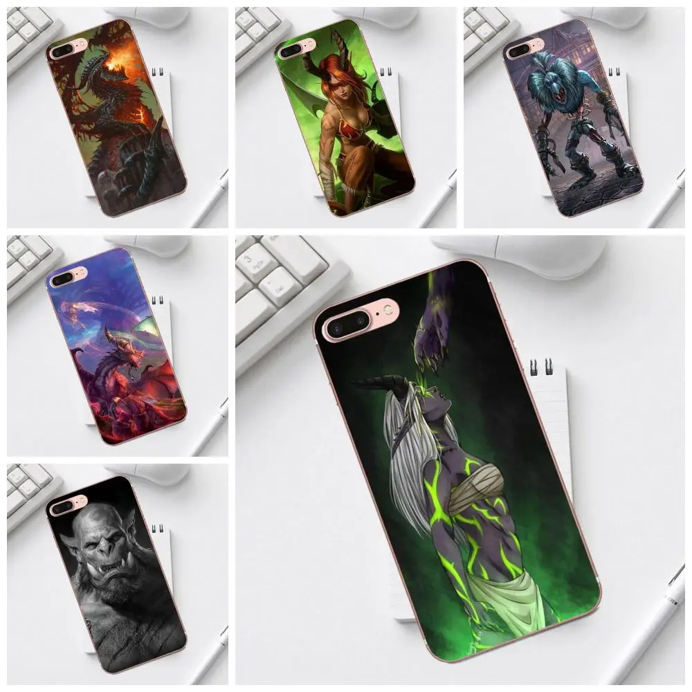 

Qdowpz World Of Warcrafts Wows Soft TPU Shell For Galaxy Alpha Core Prime Note 4 5 8 S3 S4 S5 S6 S7 S8 S9 mini edge Plus