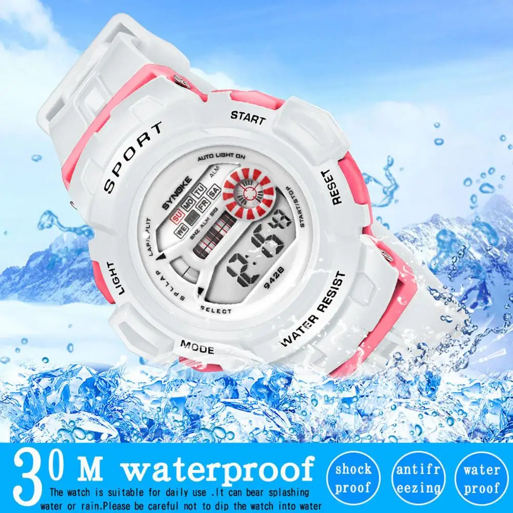 

Boys Watches Couple Models Electronic Watch Waterproof Drop Student Sport Watch spiderman watch reloj infantil montre garcon