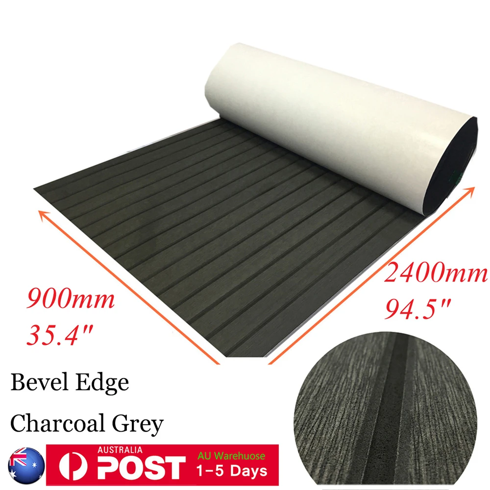 Automotive Paint Maintenance 35 4 X94 5 Eva Foam Marine Flooring Yacht Boat Decking Sheet Charcoal Grey Pad