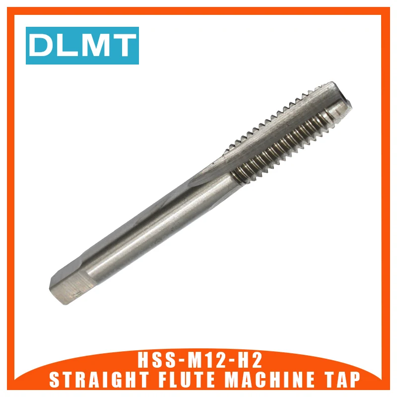 

2pc M12 Straight Flute Machine TapsThread M12x1.25 M12x1 M12X1.5 M12X1.75 HSS H2 Tap Bit Right Hand Threading Drill Bit Tool