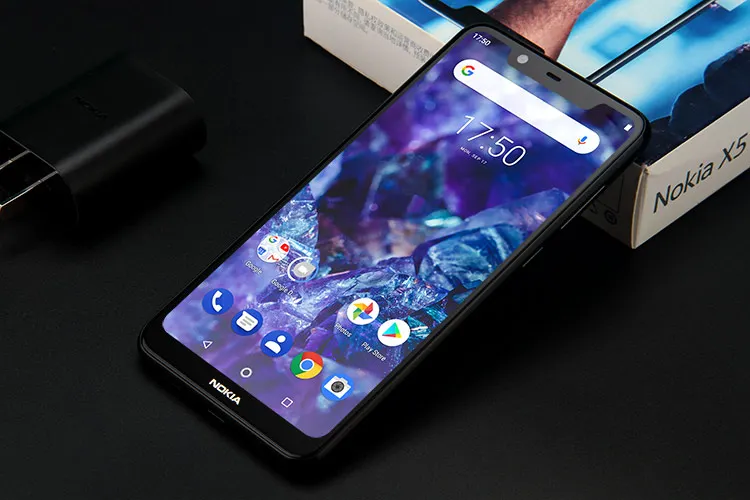 NOKIA X5 3GB RAM 32GB ROM Helio P60 MTK6771 2.0GHz Octa Core 5.86 Inch 2.5D HD+ Full Screen Dual Camera Android 8.1 4G LTE Smartphone