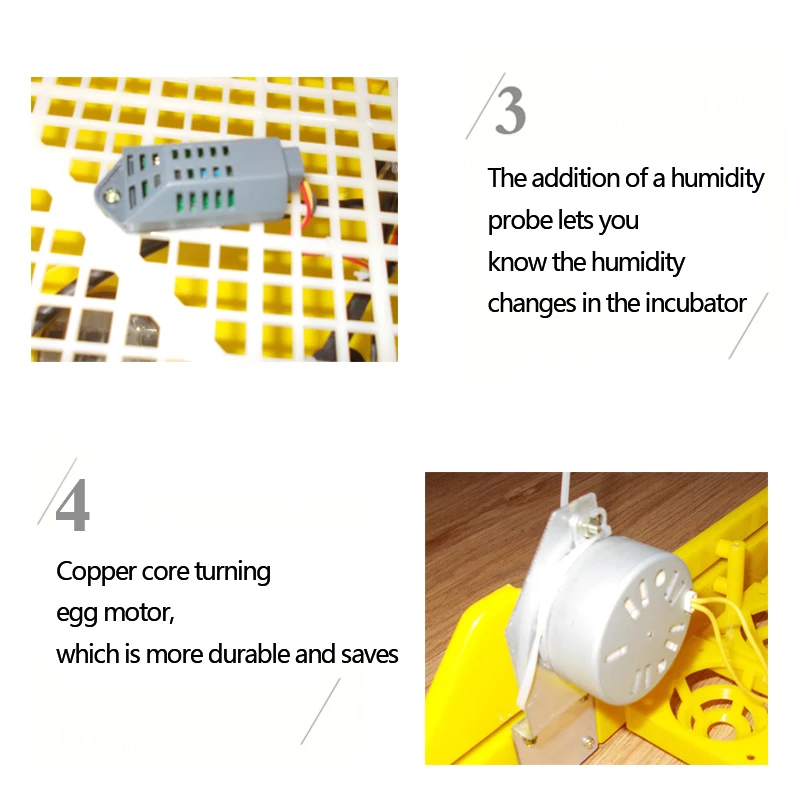 Полностью автоматический цифровой Брудер курица утка 42 термостат для яичного инкубатора для инкубации перепелиных птиц птицы яйца