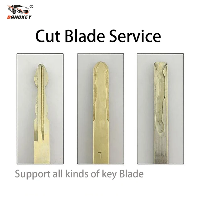 Dandkey Car Remote Key Blade Cut Blade For More Details Please Contact Customer Service Cut Key Blades For Various Models