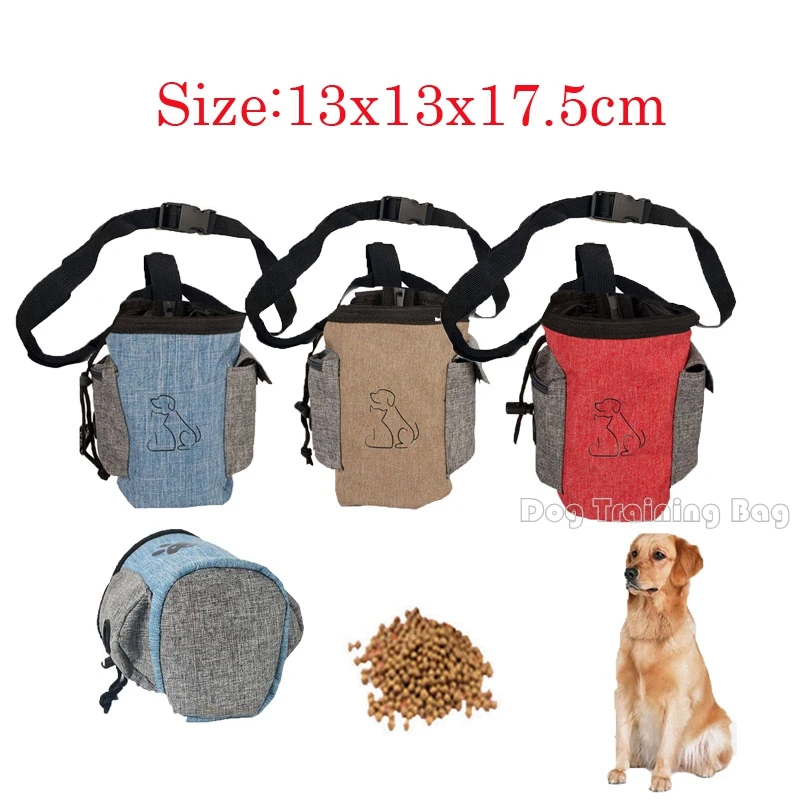Pet Dog тренировочная поясная сумка для угощений, наживка для щенка, снек, еда, переносит Карманный мешочек, горячие модные сумки