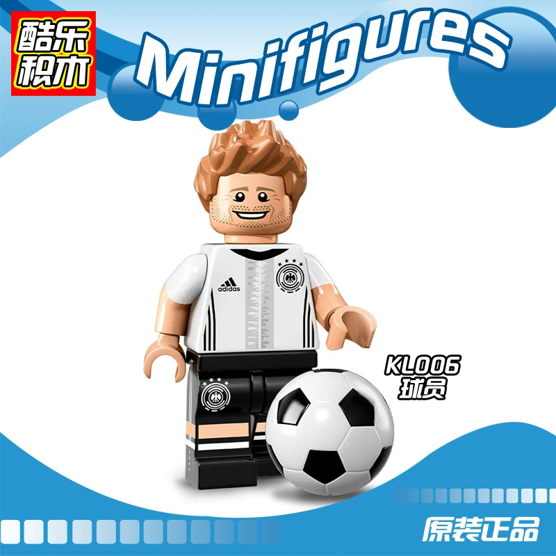 

Single Sale Building Blocks Avengers Max Kruse No. 23 Figures German Soccer Team Bricks Super Heroes Toys for children KL006