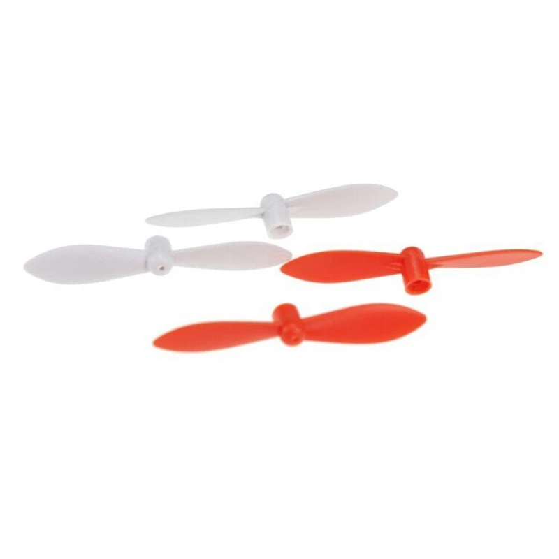 2 pairs Updated version Propeller Blade 1 pair of white and orange for CX-10 Hubsan Q4h111 WL Toys V272 RC Helicopter | Электроника