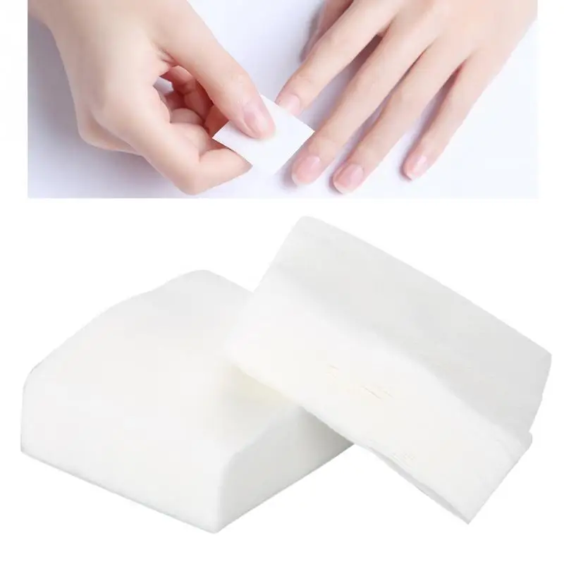 Disposable Nail Polish Remover Cotton Pads Wipes Tattoo Makeup Cleaner