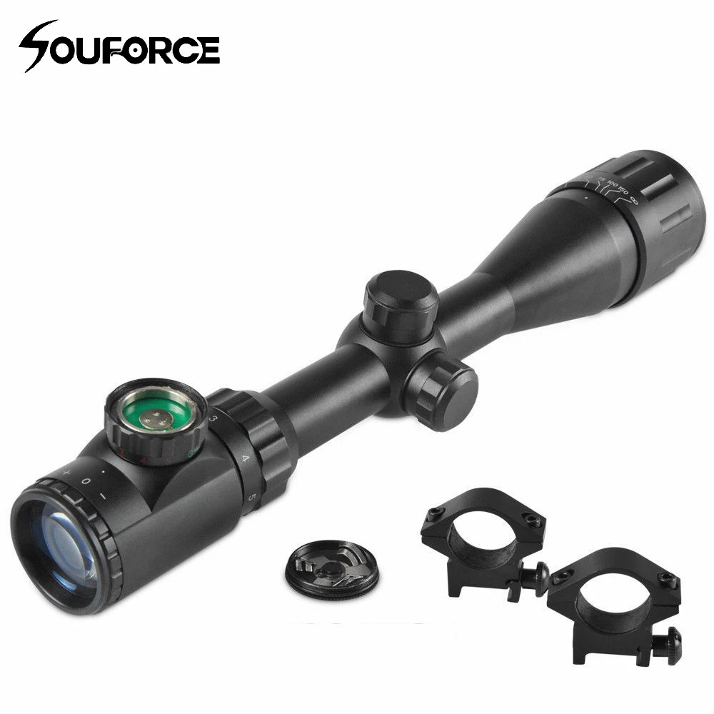

Tactical Riflescope 3-9X40 Red&Green Illuminated Hunting Scope Sight Full Size Mil-dot Fit 20mm Rail Mount for Hunting