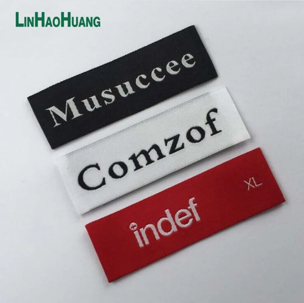 Buy Wholesale customized garment shoe labels/woven