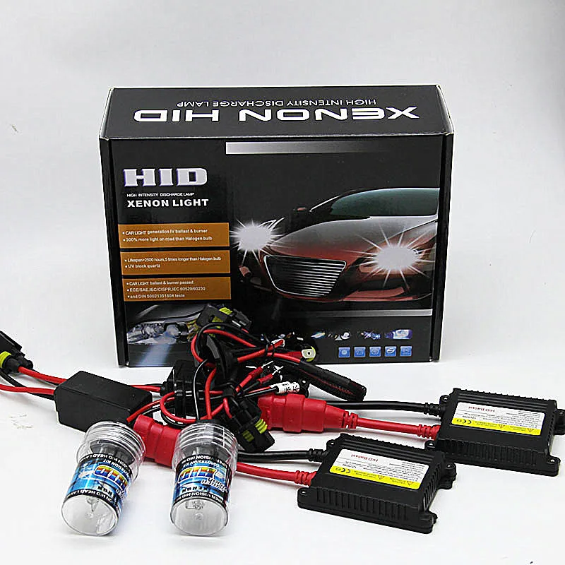 Ксенон H1 Hid комплект 55 Вт H7 H3 H4 ксенон H7 H8 H10 H11 H27 HB3 HB4 9005 9006 автомобильный светильник источник ксенона