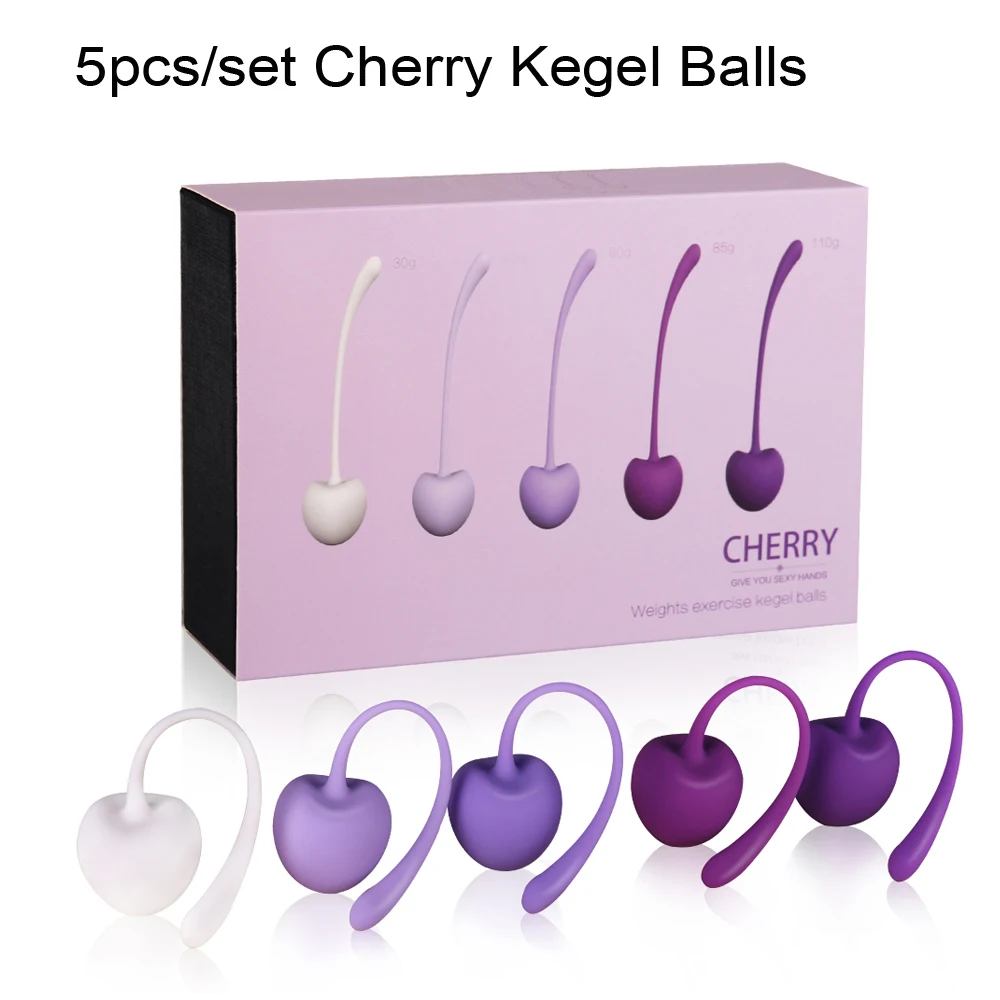 Silicone Weights Exercise Kegel Ball Vaginal Tighten Ben Wa Ball Vagina Ball Geisha Balls Sex Product Medical Sex Toys for Woman 6