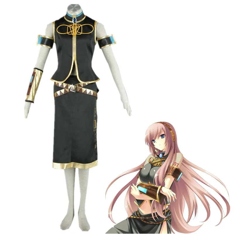 

Vocaloid Megurine Luka Cosplay Costume Full Set for Women Customized