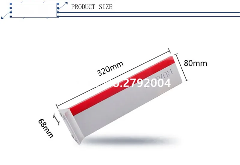 Cartão de Guia de Acrílico com Luz para Huawei Lote Logotipo Mesa Vertical Indicador Cartão Experiência Loja 10 Pçs - 2 Sistema EAS