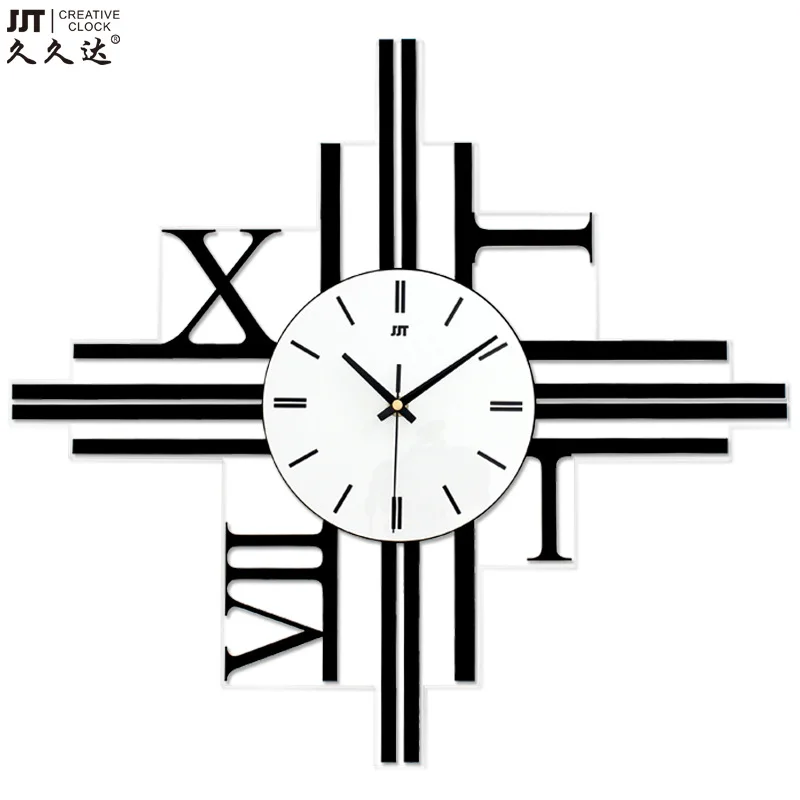 

TUDA Modern living room wall clock Home Furnishing creative acrylic craft gift electronic quartz clock on the wall