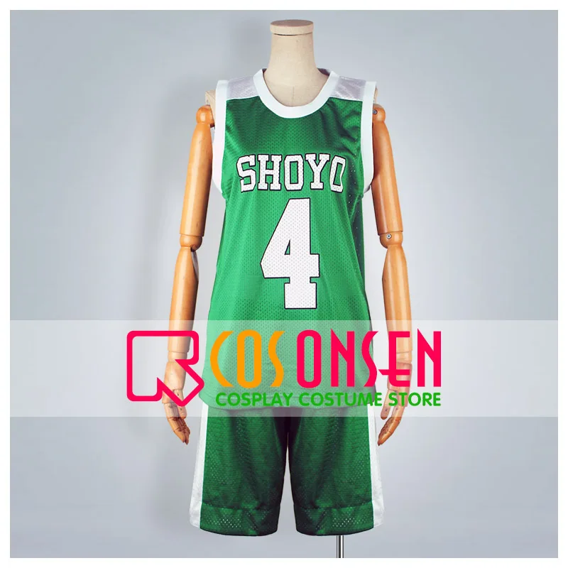 Костюм для косплея ONSEN Slam Dunk Shoyo старшей школы Kenji Fujima No.4 спортивная форма косплей