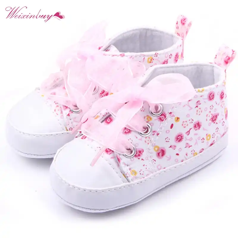 baby ribbon shoes