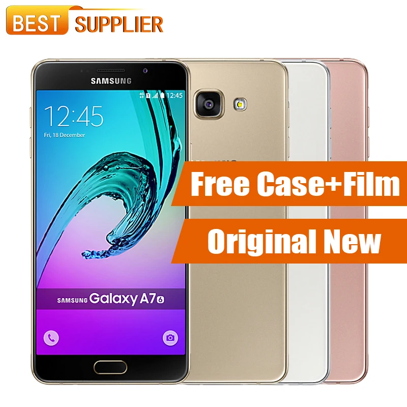 Цена за Оригинальный новый samsung galaxy a7 2016 a7100 3 ГБ ram 16 ГБ rom Dual SIM 3300 мАч Окта Отпечатков Пальцев NFC 13.0 MP 5.5 "мобильные Телефоны Цена за Оригинальный новый samsung galaxy a7 2016 a7100 3 ГБ ram 16 ГБ rom Dual SIM 3300 мАч Окта Отпечатков Пальцев NFC 13.0 MP 5.5 "мобильные Телефоны