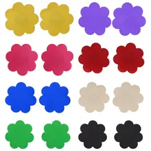 1 пара Цветок форма цветка необычный дизайн Многоразовые Один размер наклейки на Соски Нижнее белье Самоклеющиеся силиконовые груди бра для скрытия сосков коврик