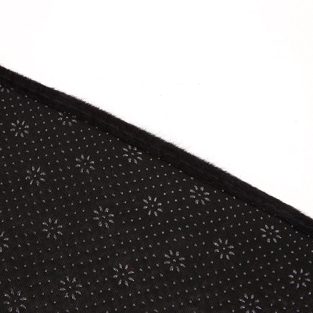Vehemo силиконовый нескользящий чехол для приборной панели Защита от солнца Обложка Pad левое сиденье водителя тире коврики Pad для моторов запчасти приборной панели мат Черный