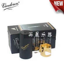 Франция vandoren сопрано бакелит твердой резины мундштук Лигатура и колпачок LC06P переменный тон