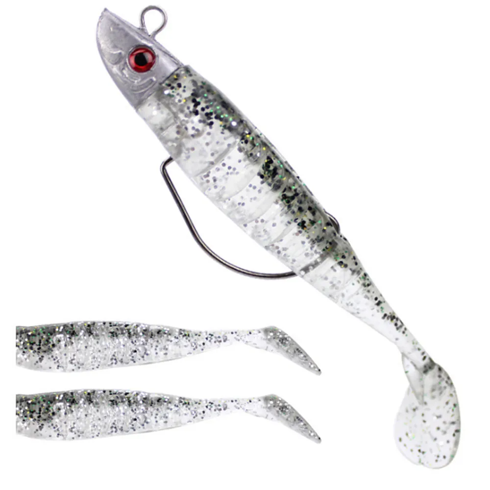 weihefishing The Trolling Soft Bait Blessen 9 cm / 15 g 11 25 DIY lead ish Head T Tail Sea Bass Fishing Tackle|Наживки| |