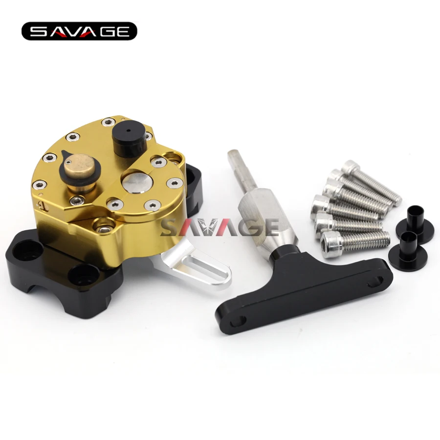 

For HONDA CB500F CB500X 2013 2014 2015 Motorcycle Accessories Adjustable Steering Damper Stabilizer with Mount Bracket