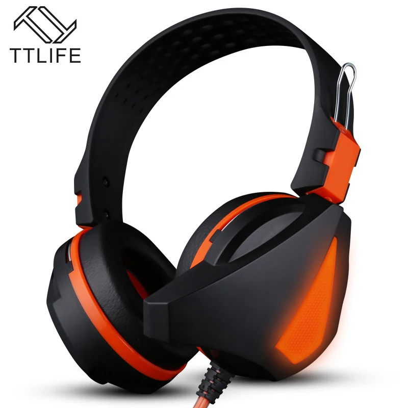 TTLIFE Stereo Skype Gaming Headphones Headband Music Headset with Dual