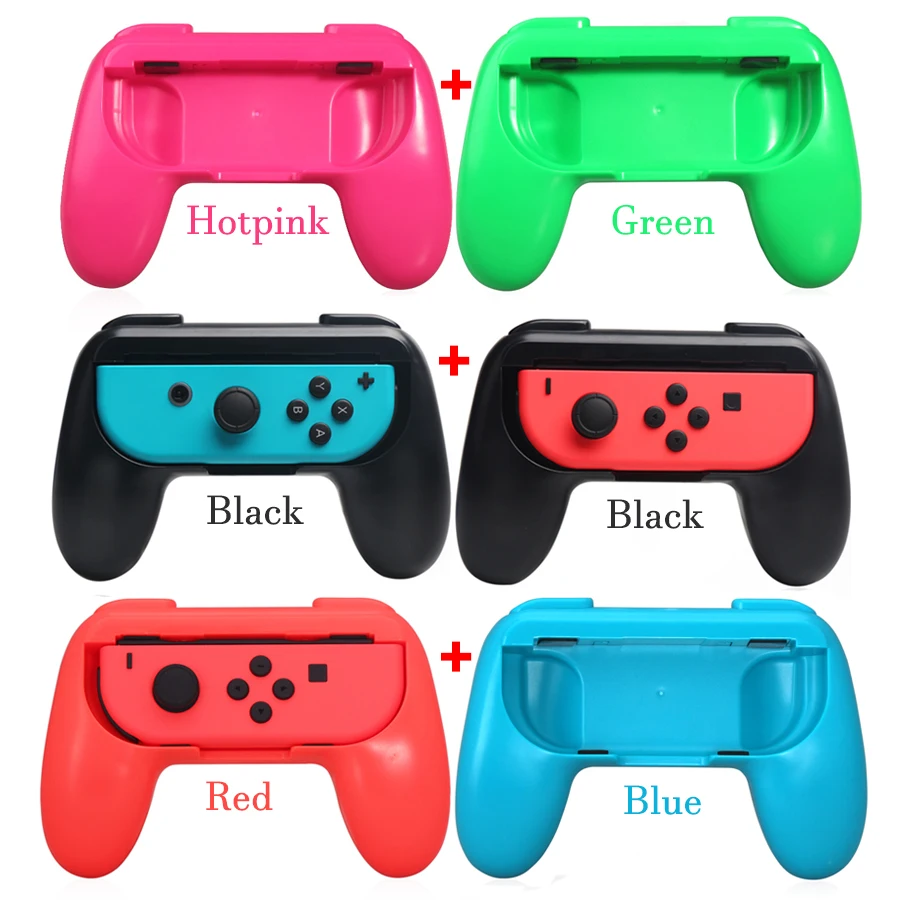 

2pcs Nintend Switch Accessories Comfortable ABS Controller Handle Grip Joypad Stand Holder for Nitendo Nintendo Switch Joycon