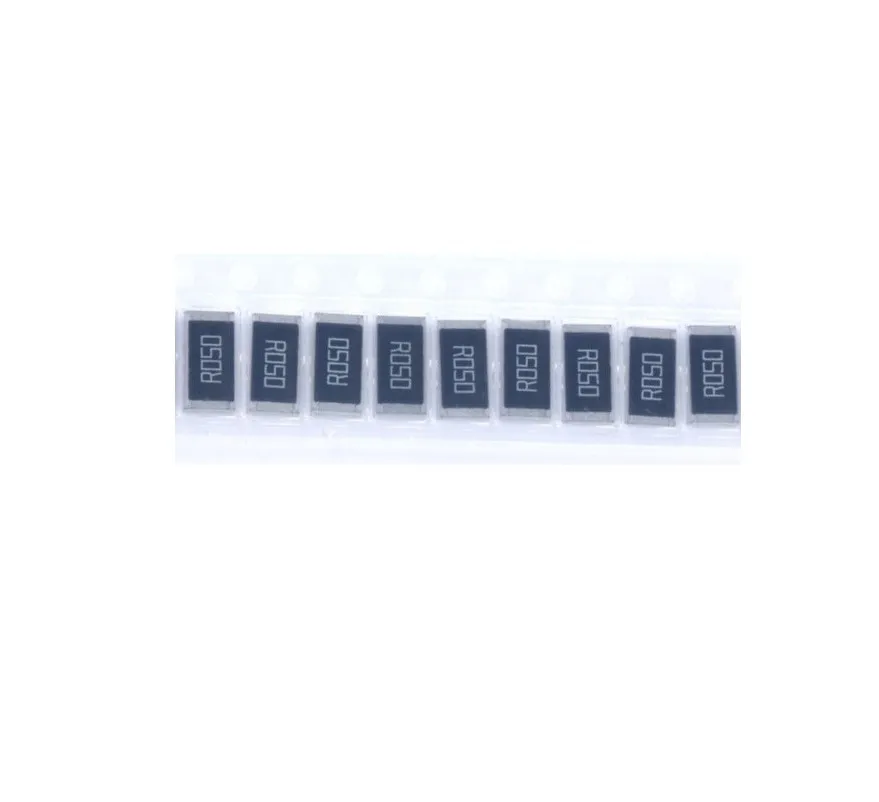 50 pcs 2512 SMD Resistor 1W 0.05 ohm 0.05R R050 1 2512 Chip Resistor High Precisionin